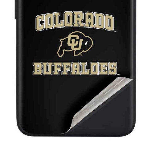 University of Colorado CU Logo on Gold Google Pixel 4a Skin